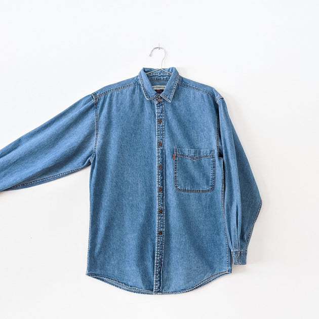Vintage levis sales denim shirt
