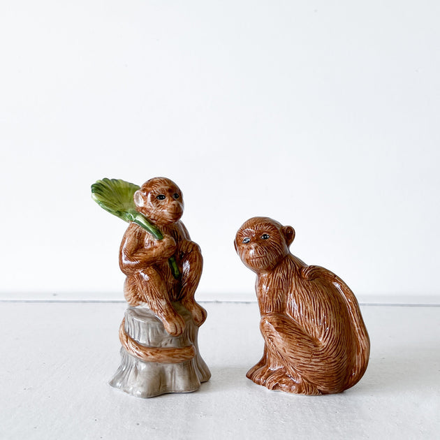 Monkey salt and pepper best sale shakers