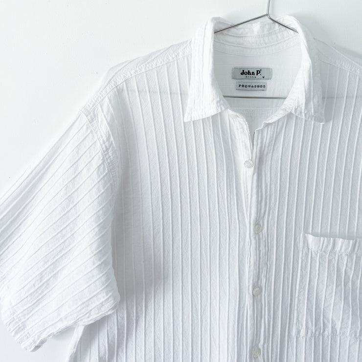John P. White Button-up Short Sleeve Shirt | Fold and Fray