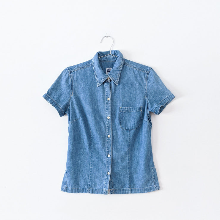 GAP BLUE TOP