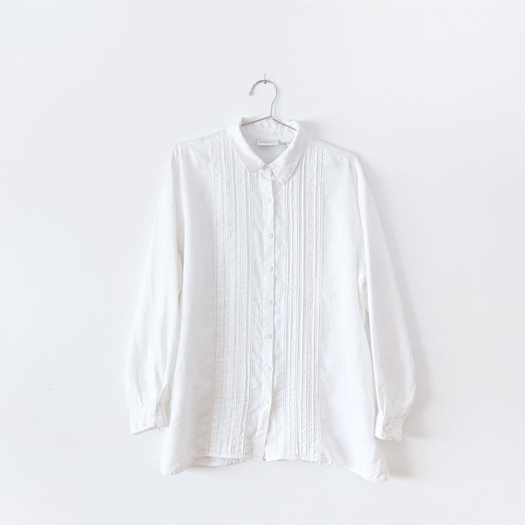 Side and front button shirt