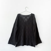 100% Cotton Fleece Lined Pixie Knitted Sweater – Letschillspain