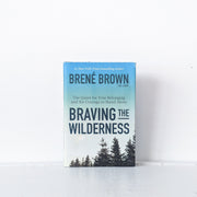 Front Cover of Hardbover Used Book Braving the Wilderness by Brené Brown